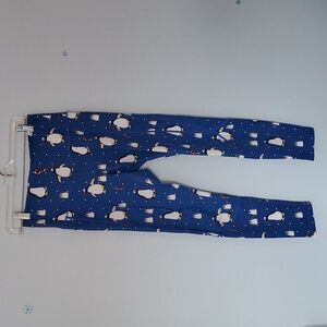 Feed Me Fight Me Penguin Leggings, Size M